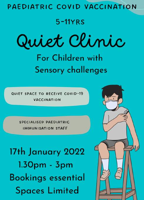 Kids with sensory challenges to benefit from quiet vaccination clinic at Vincentia Medical Centre