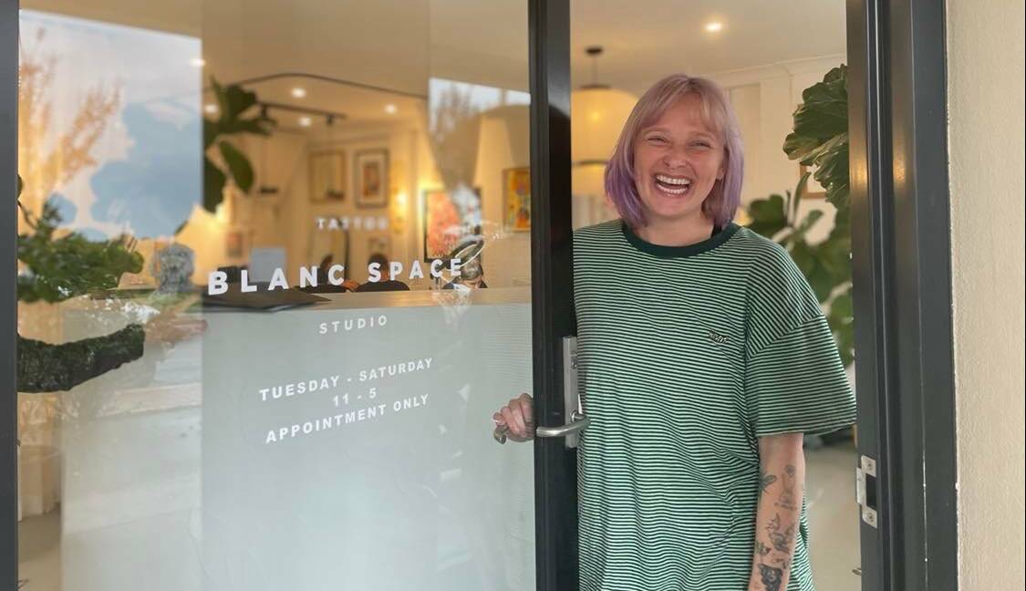 More than 300 tattoos in 15 days: Milton's Blanc Space a drawcard for the region