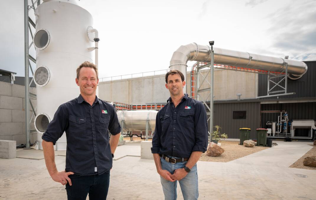 GREEN LIGHT FOR FOGO: SOILCO Director Charlie Emery and brother Operations Manager Mark Emery said the local business has been improved to increase FOGO operations. Image: supplied.