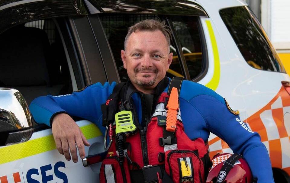 Finalist: Shellharbour SES Deputy Unit Commander Ray Merz was a finalist for the Rotary NSW Emergency Services Community Awards. Picture: supplied.