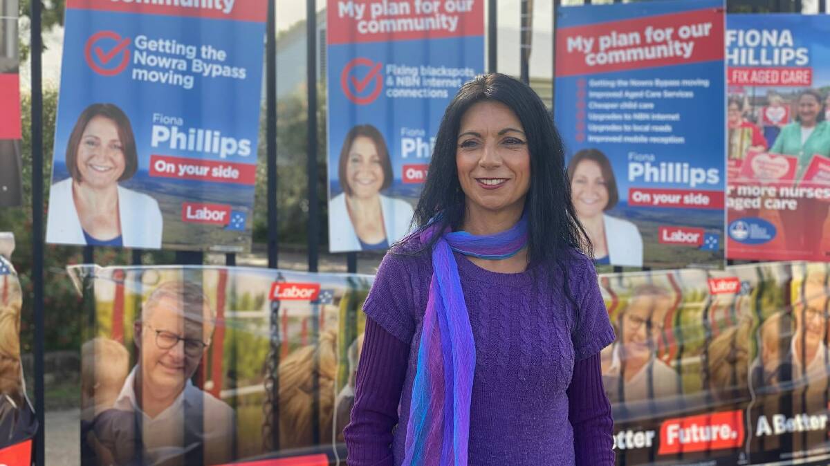 Independent Gilmore candidate Nina Digiglio, who formerly ran for local government under the Greens, said she has lost faith in major parties. Picture: Grace Crivellaro.