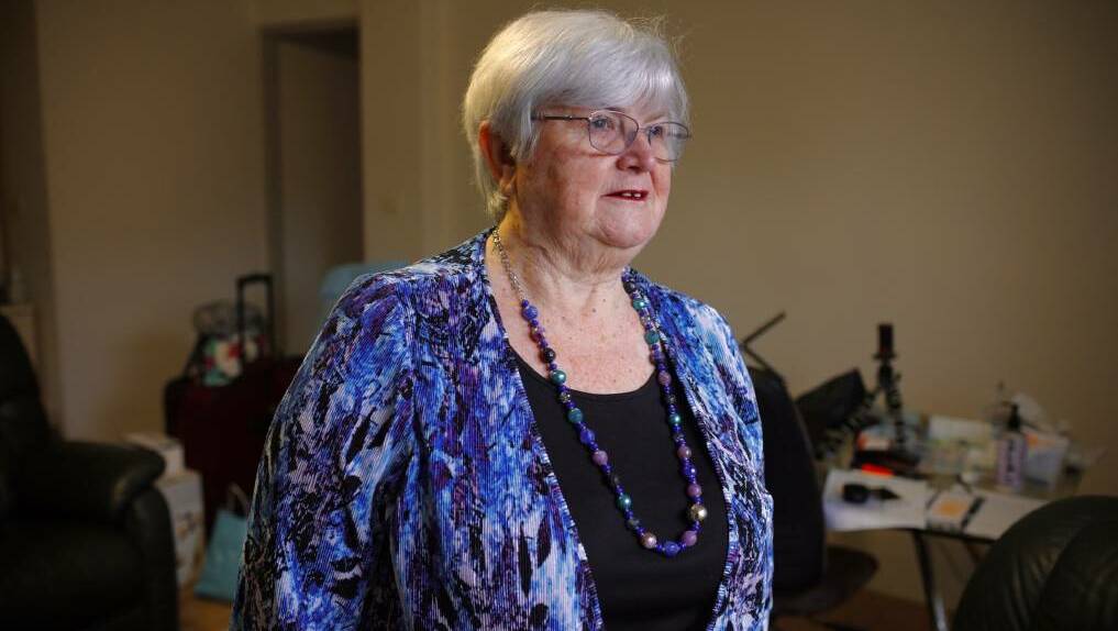 INQUIRY: A couple of years ago, Lyn Bailey, 74, was on the brink of homelessness. She recently made a submission to the homelessness among older people inquiry to demand much needed change. File picture.
