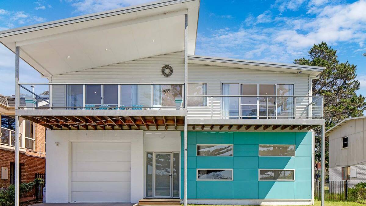 33 Coronation Drive, Broulee has ocean views and can be rented for $4500 per week in peak season. Picture Fraser-Gray Real Estate
