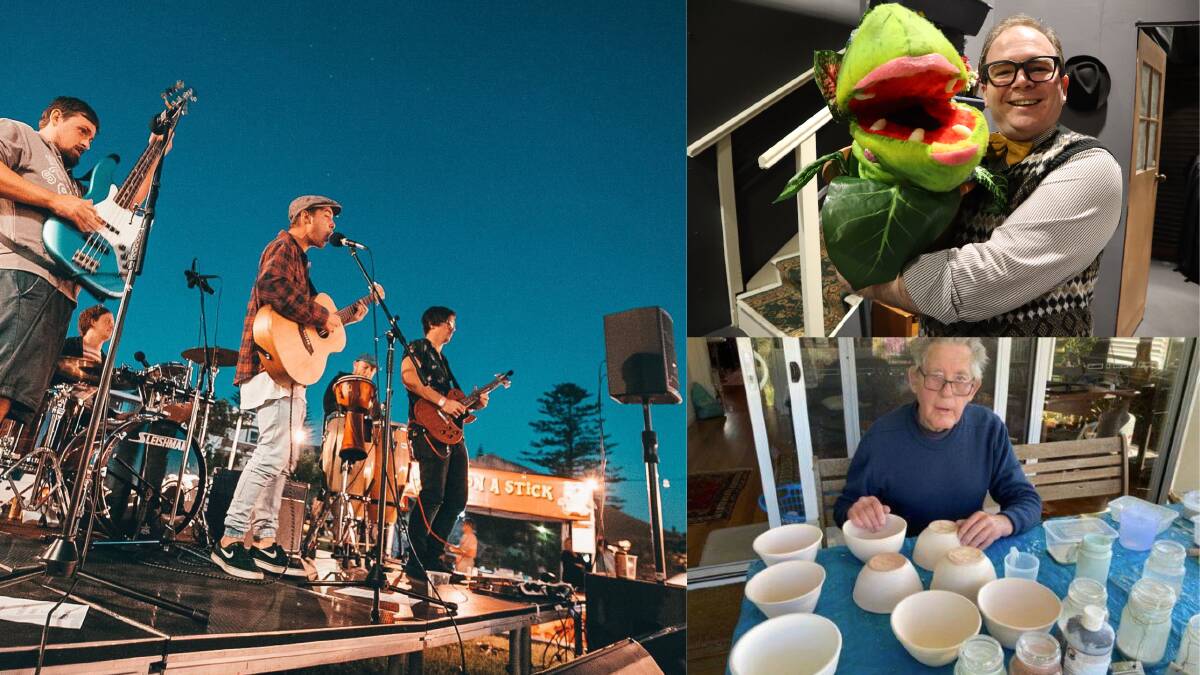 WHAT'S ON: The South Coast is bustling this long weekend - there's local theatre, heaps of live music, and experiences to satisfy your artistic side. Pictures: supplied.