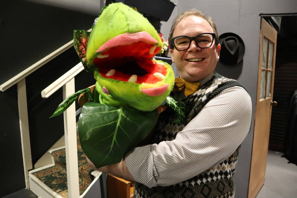 Meet the bloodthirsty Audrey Two in Nowra Players' latest production, Little Shop of Horrors. Picture: Jorja McDonnell.