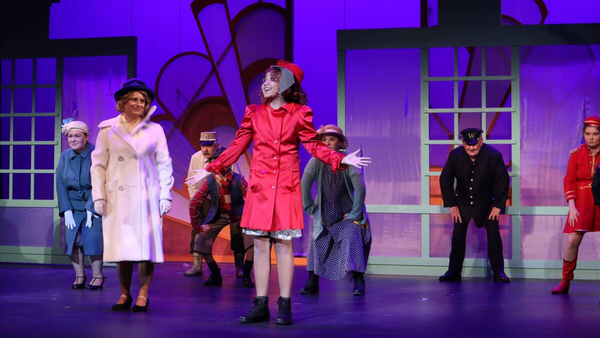 Albatross Musical Theatre Company will run three more shows of Annie this weekend.
