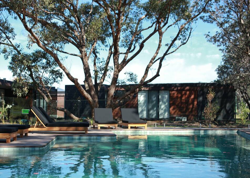 Bangalay Luxury Villas, a local resort in Shoalhaven Heads. Picture: Supplied. 