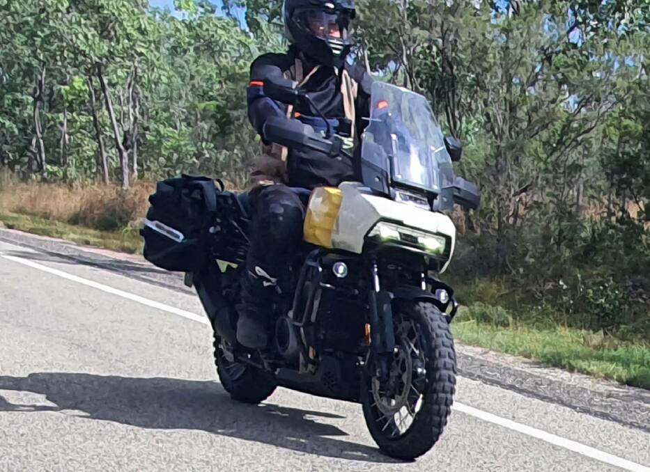 The Asgard God spent a day riding a bike along Katherine's Gorge Road, the gateway to Nitmiluk National Park. 