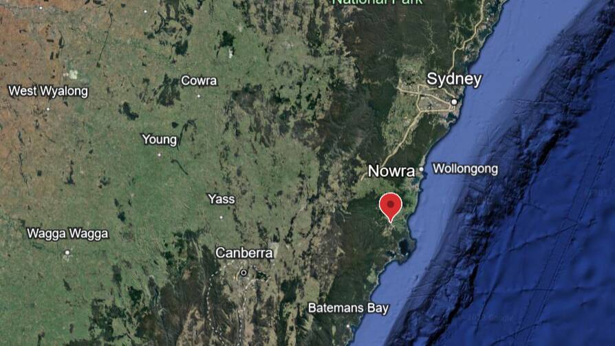Nowra, NSW. Picture via Google Earth