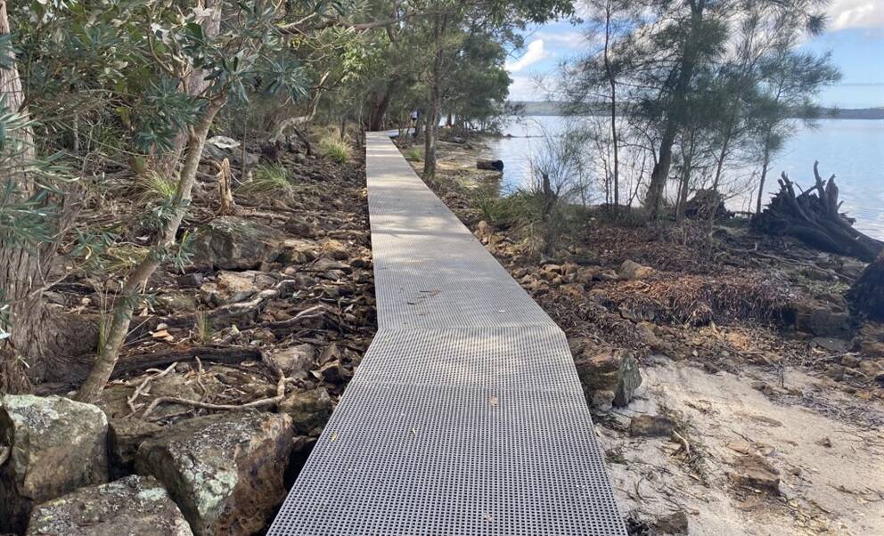 Improved boardwalks are providing better access to some of the Shoalhaven's most scenic locations. Picture supplied.
