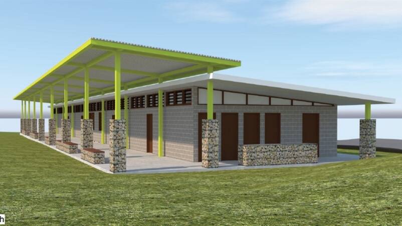 The proposed Bob Proudfoot Pavilion at Sanctuary Point's Francis Ryan Reserve. Picture supplied.