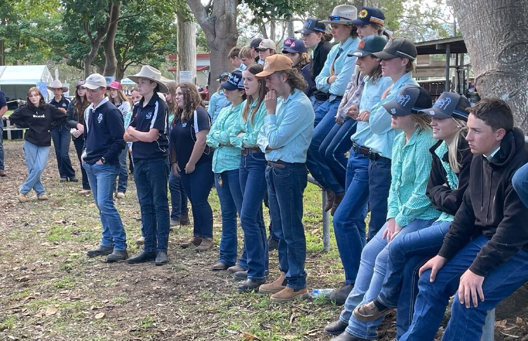 Students from a range of high schools pay close attention during one of the workshops at the Nowra Showground. Picture by Glenn Ellard.