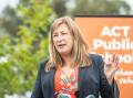 ACT Education Minister Yvette Berry said the territory would opt back into the national chaplaincy program now that the religious requirement would be removed. Picture: Karleen Minney