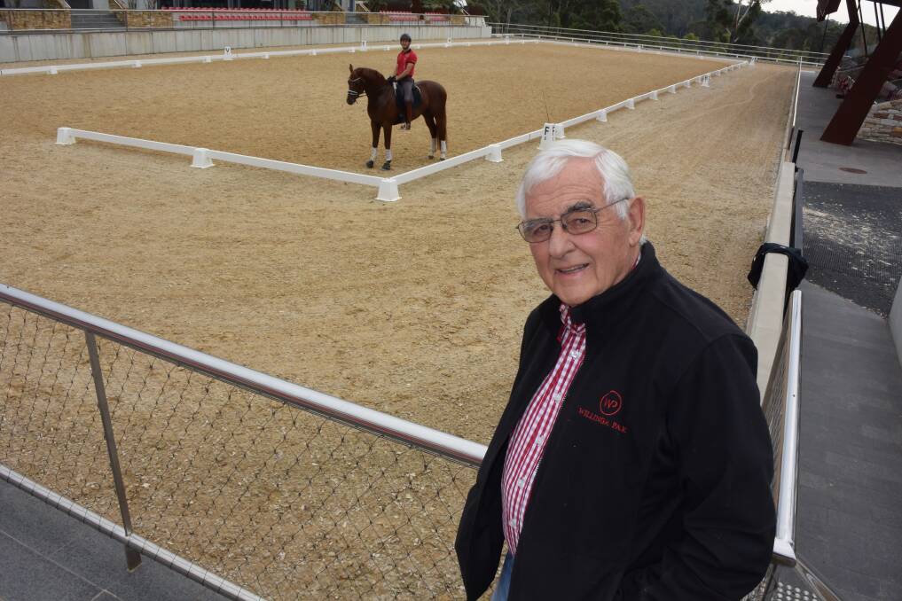 NOT JUST HORSES: Willinga Park Equestrian Centre founder Terry Snow is also donating to medical research through Snow Medical. Fellowship applications are now open.