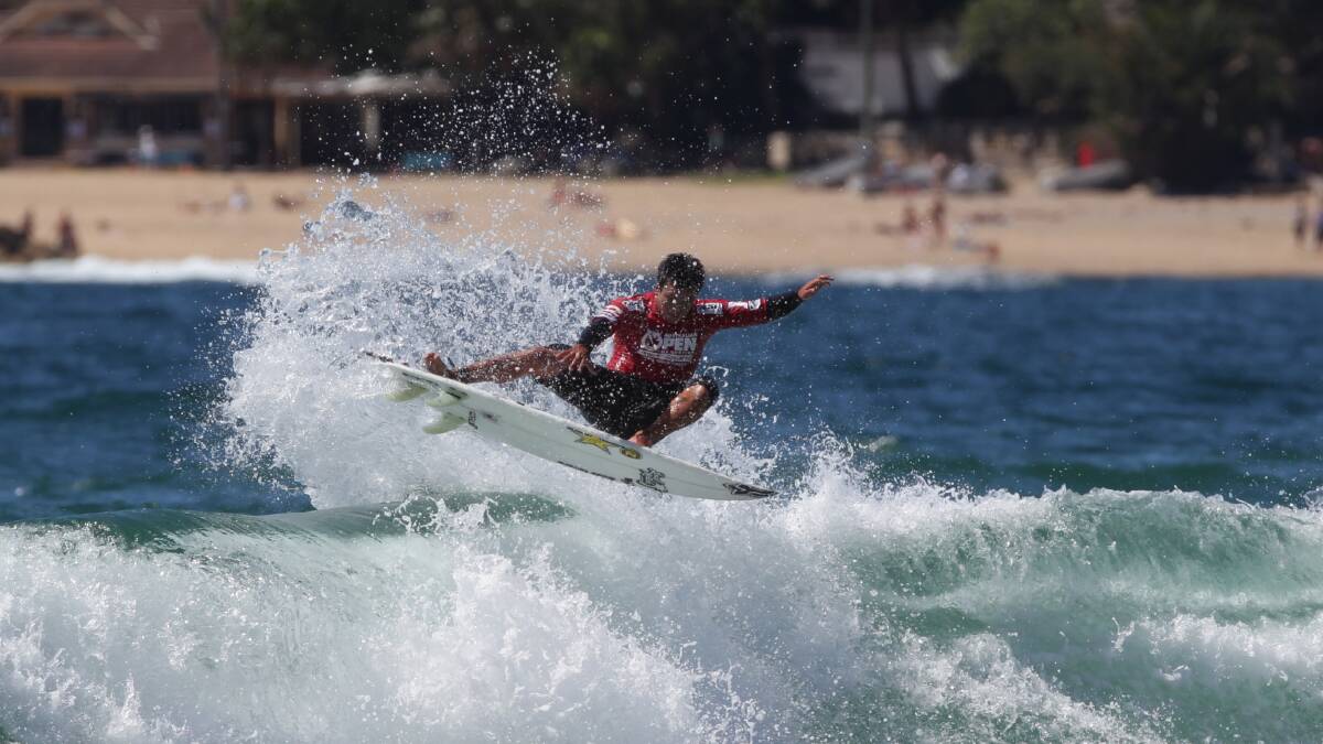  Keanu Asing won the Komunity Project Great Lakes Pro recently. Picture: DALLAS KILPONEN
