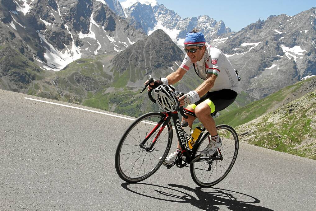 Avid cyclist Andy Willis spent months at a time in the French Alps while still running a successful conference management business.