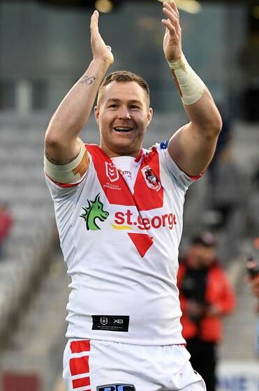 Shellharbour product Trent Merrin. Photo: Dragons Media