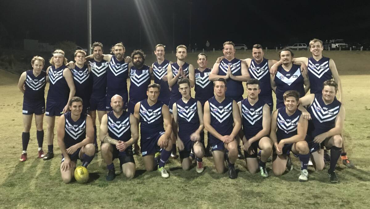 Great comeback: The Dockers were 14-0 down after the first quarter but ran away with the game 50-35 against the Tigers. 