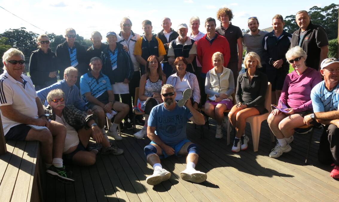 Competitive social event: Players from Ulladulla and Batemans Bay at the interclub match in Ulladulla on Saturday, May 11.