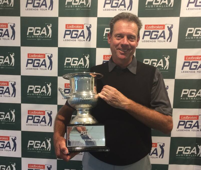 ALL SMILES: Seniors champion David Hando. Photo: PGA of Australia.