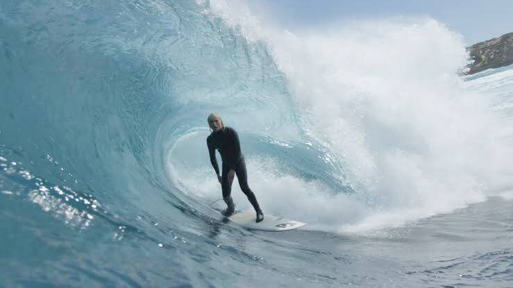Ulladulla's Russell Bierke will compete in the World Surf League Big Wave Tour for the second straight season. Photo: WSL