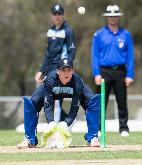 ACT/NSW Country wicket keeper Matthew Gilkes. Photo: CRICKET AUSTRALIA