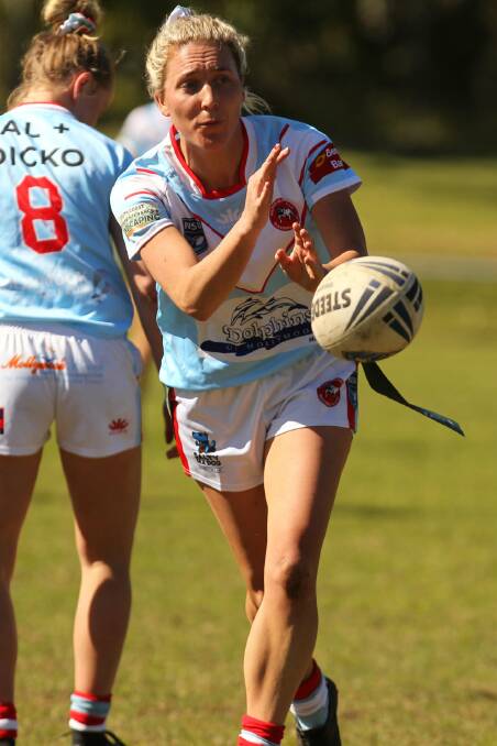 Milton-Ulladulla's Cheyanne Hatch and her women's league tag side will battle Jamberoo for a spot in this year's grand final on Saturday at Kevin Walsh Oval. Photo: David Hall