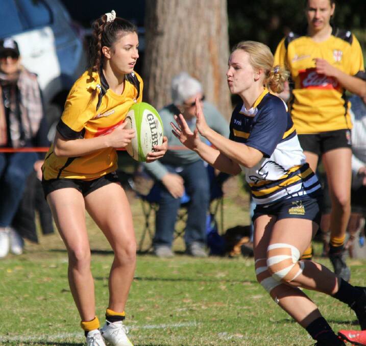 NSW Country's Lily Murdoch in action against ACT. Photo: MICK ALLEN
