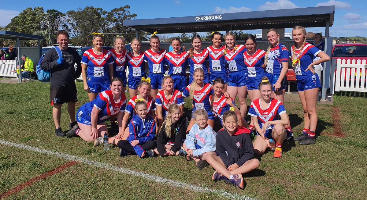 The 2020 Gerringong Lions women's league tag two side. Photo: Supplied
