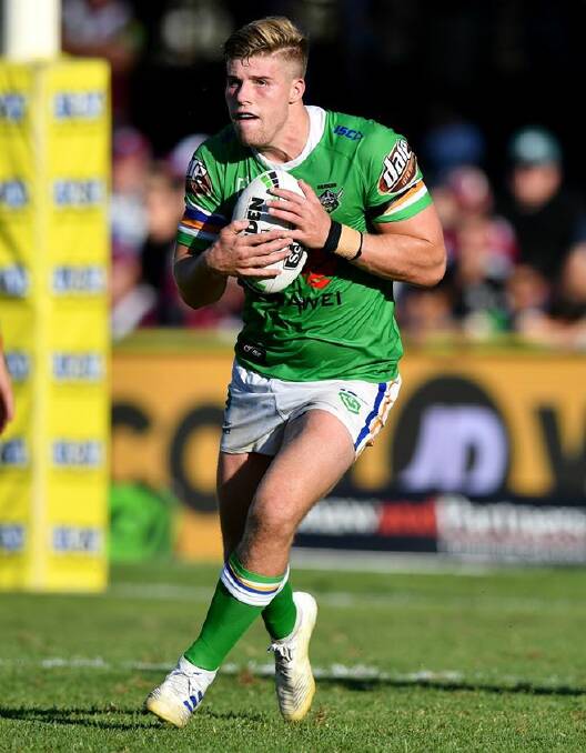 Jack Murchie and his Canberra teammates are expected to return to training in the coming weeks. Photo: Raiders Media