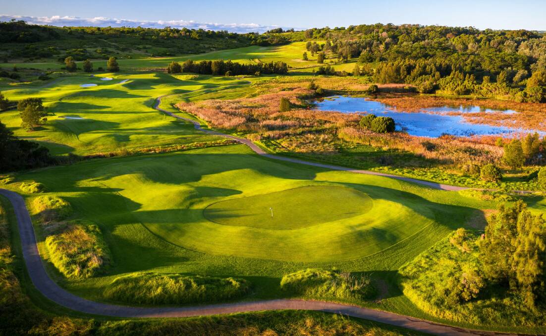 The Links Shell Cove will host the 2022 NSW Amateur Championship. Photo: Scott Campbell
