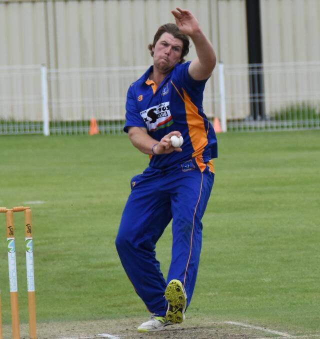 In form: United bowler Matthew Shea will be looking to add to his tally of wickets this weekend in the semi-final against Nowra Ex-Servicemen's. Photos: COURTNEY WARD