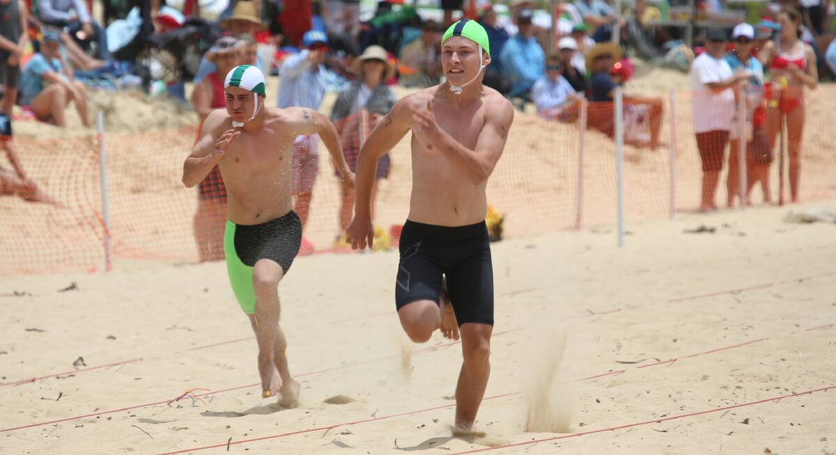Mollymook's Sam Zustovich competes for South Coast at last year's NSW Interbranch Championships. Photo: SLSNSW