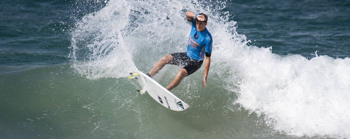 Ulladulla Boardriders' Harry Phillips will compete at the 2019 VISSLA ISA World Junior Surfing Championships. Photo: ETHAN SMITH/SURFING NSW