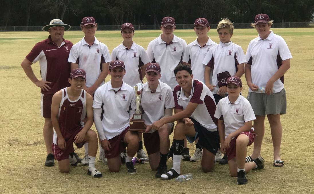 VICTORS: The Shoalhaven under 16s side after their win in the Steve Edwards Cup final against South Coast on Sunday. Photo: DEAN JONES