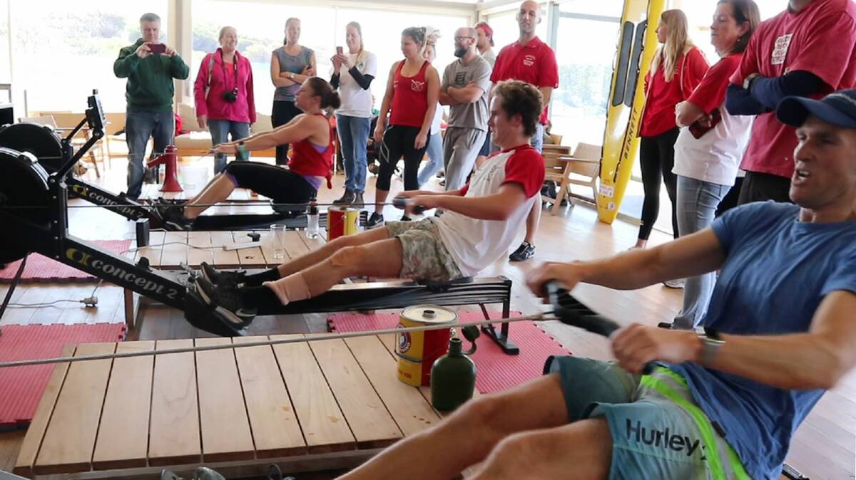 The Gerringong SLSC will host a 24-hour row for mental health awareness later this month. Photo: Supplied