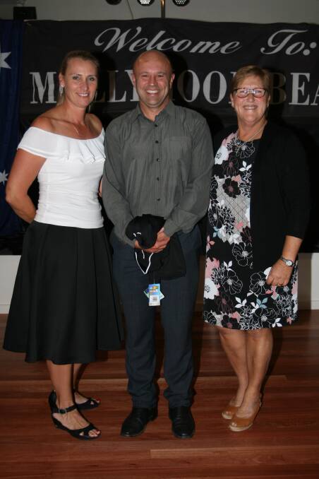 Top awards: Senior Lifesavers of the Year Leone Hicks and Dave Toghill were among many achievers recogniosed at the Mollymook Suf Life Saving Club presentation night.
