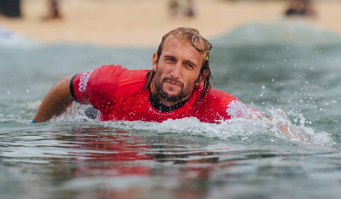 Culburra Beach's Owen Wright competes at the Sydney Surf Pro earlier this year. Photo: WSL/Dunbar
