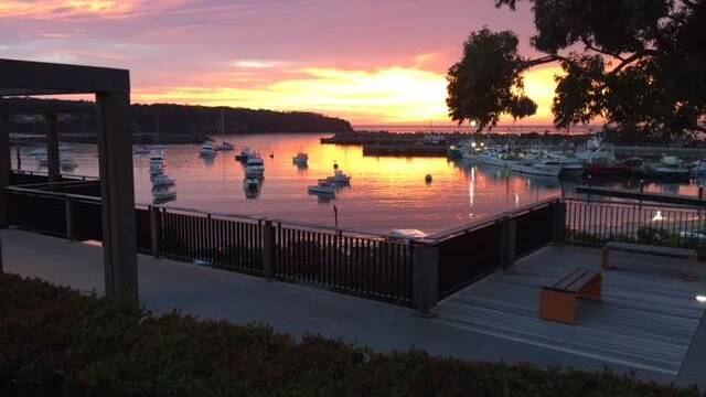 PIC OF THE WEEK: Col Boardman took this stunning photo of a sunrise over Ulladulla Harbour recently.