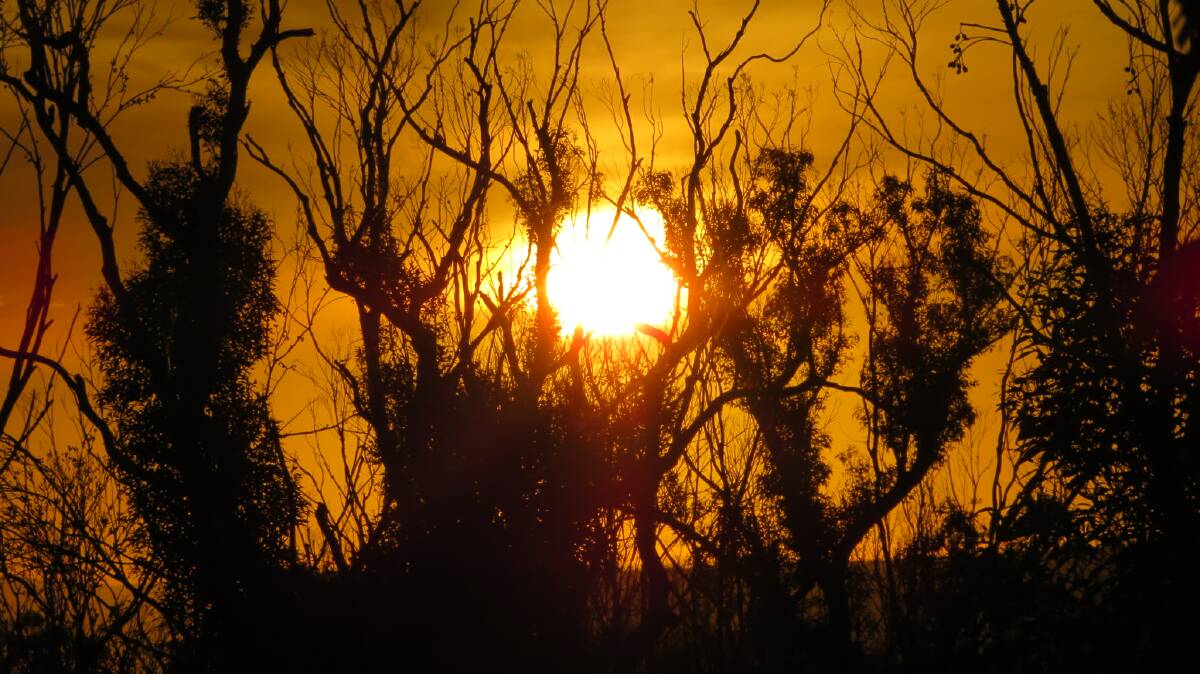 PIC OF THE WEEK: Fiery sunset by Scott Colebrrok. Email your photos to editorial@ulladulllatimes.com.au
