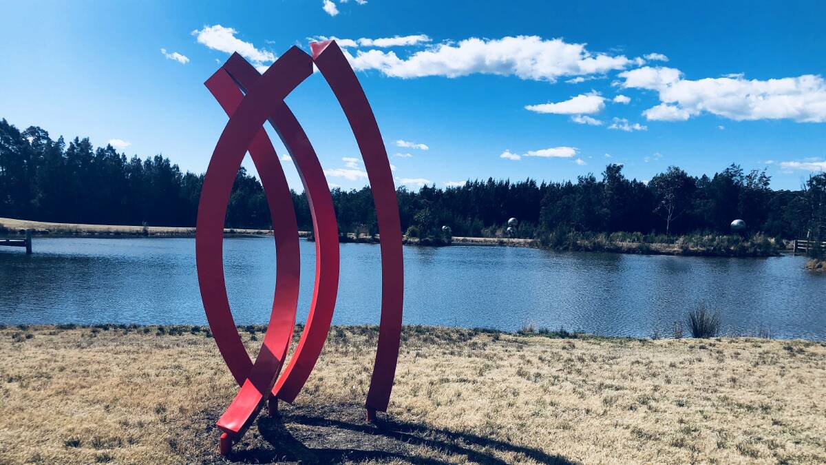 PIC OF THE WEEK: Emily Barton snapped this photo at the Sculptures on Clyde event held at Willinga Park