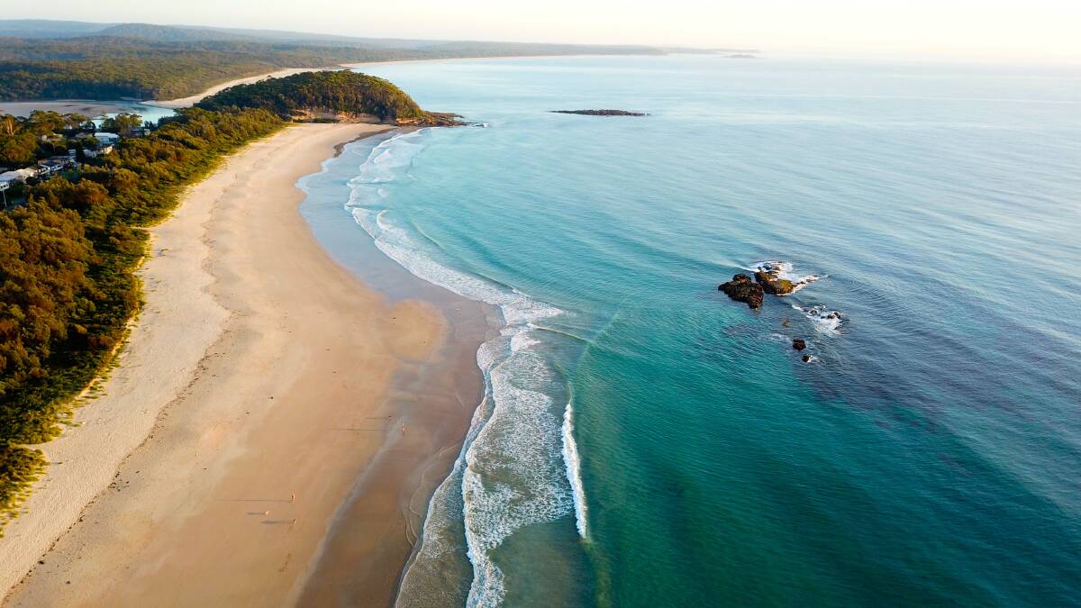 PIC OF THE WEEK: Adam Mazzucco captured the endless coastline from Narrawallee Beach.