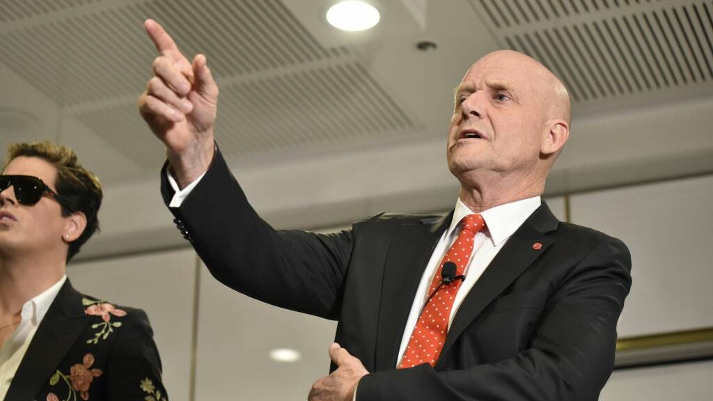 Former senator David Leyonhjelm was threatened with a huge fine. Picture: Getty Images