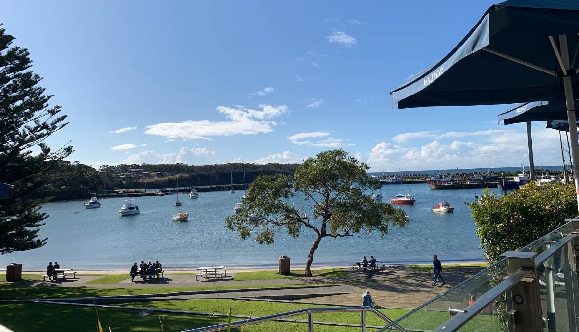 Pic of the week: Ulladulla Harbour provides a spectacular outlook regardless of whether you are dining or taking a stroll.
