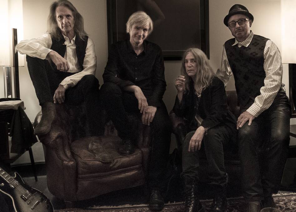 RETURNING: Patti Smith and her band will perform at Bluesfest in 2021.