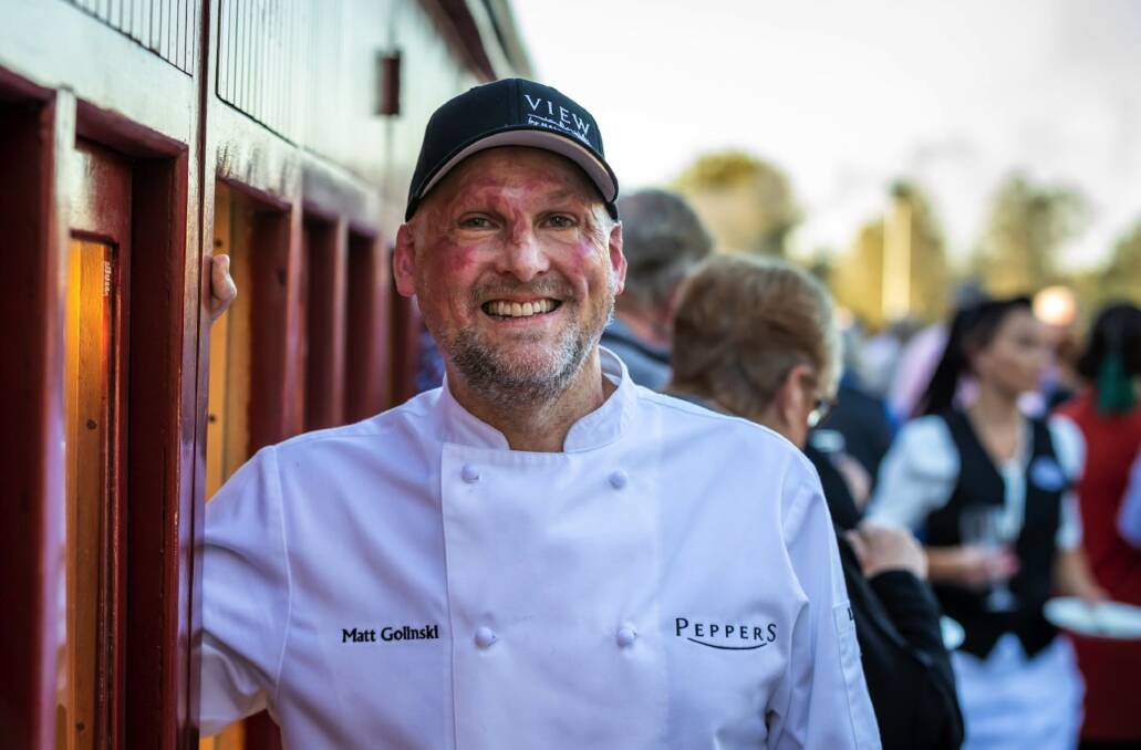 EXPERIENCE: Matt Golinski, ready to show off the Mary Valley's produce on the Rattler.
