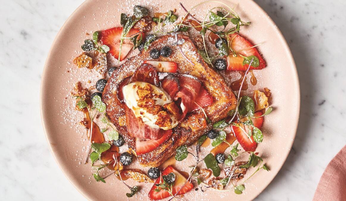 Ultimate French toast. Picture: Elisa Watson