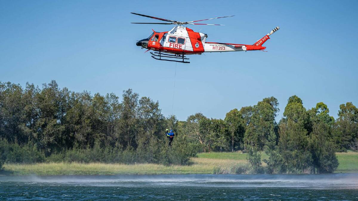 The Aerial Firefighting Conference at Dubbo Rural Fire Service Training Centre will have delegates share best practice techniques to fight fires from the air. Picture supplied by NSW RFS