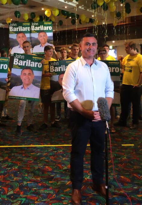 HEATED MOMENT: Acting Premier and Member for Monaro John Barilaro has criticised a rural media organisation in a heated on-air interview. 