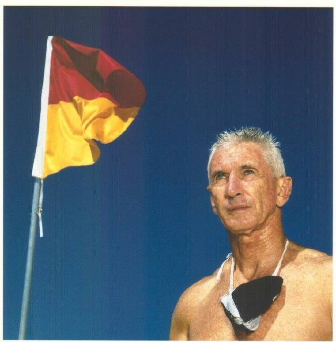 Andrew Winters pictured in November 2004 on the beach. Photo: Supplied. 